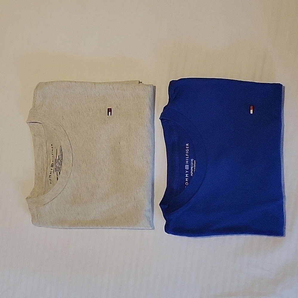 Two Tommy Hilfiger Boy's Short Sleeve T-Shirts